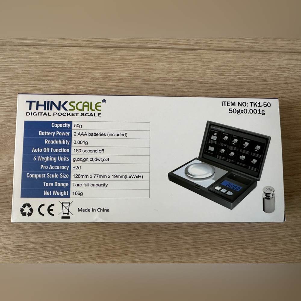 ThinkScale Digital Pocket Scale New! - Picture 2 of 7